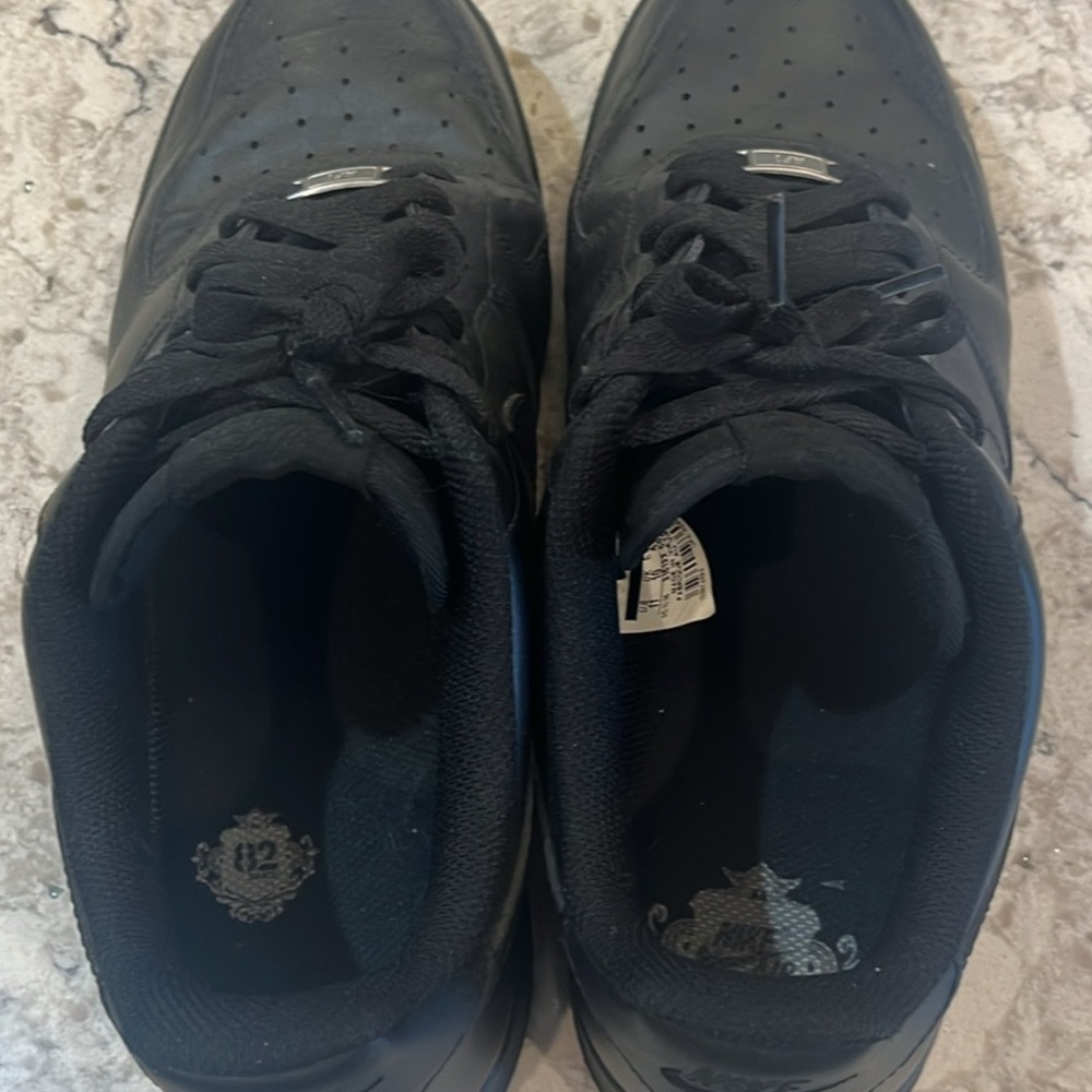 Nike  Air Force Men's Black Sneakers